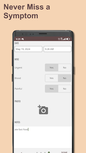 Poop Tracker - Toilet Log APK screenshot