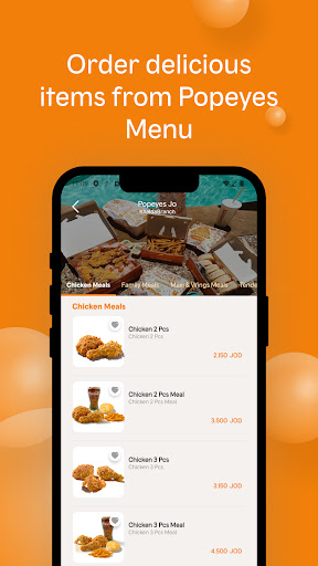 Popeyes Jordan APK screenshot
