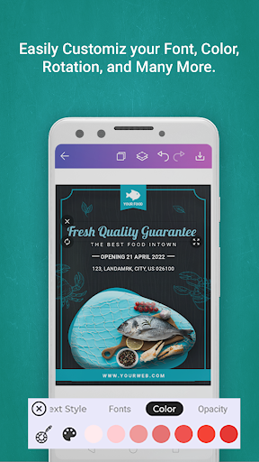 Poster Maker, Flyer Maker APK screenshot