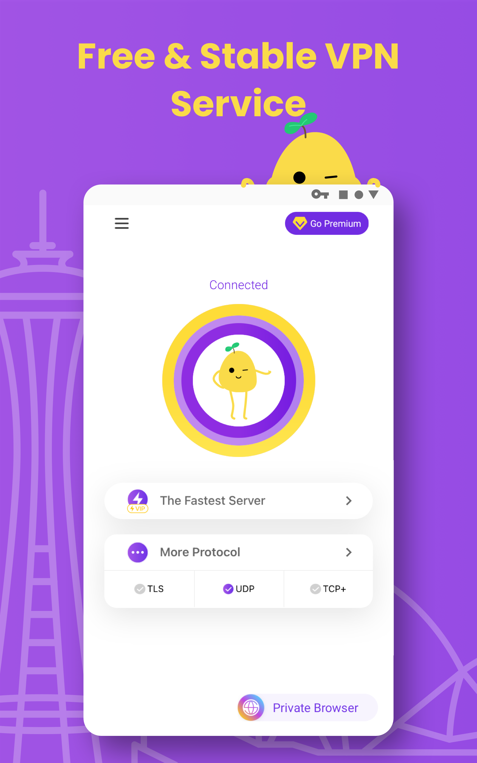 Potato VPN screenshot