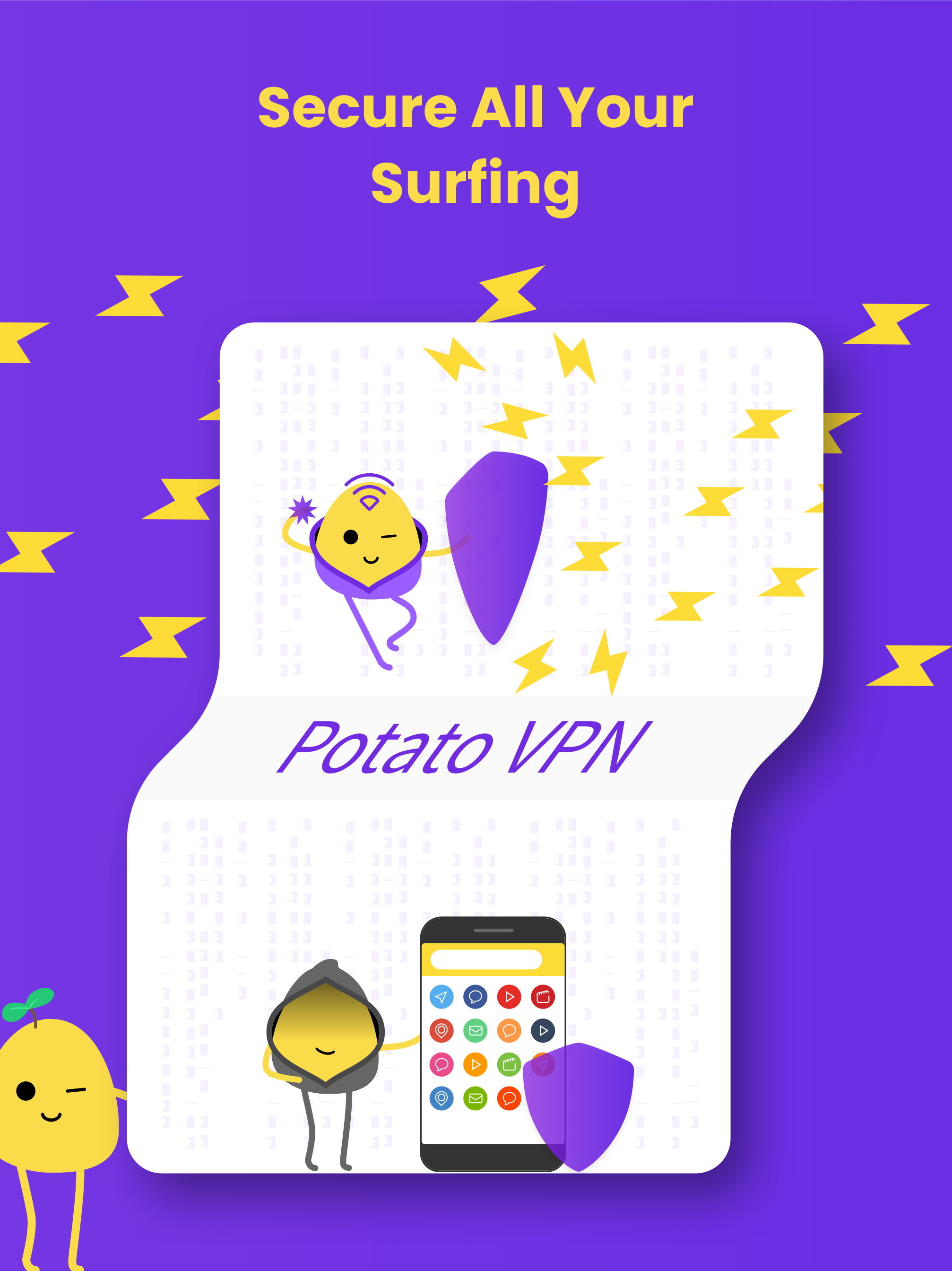 Potato VPN screenshot