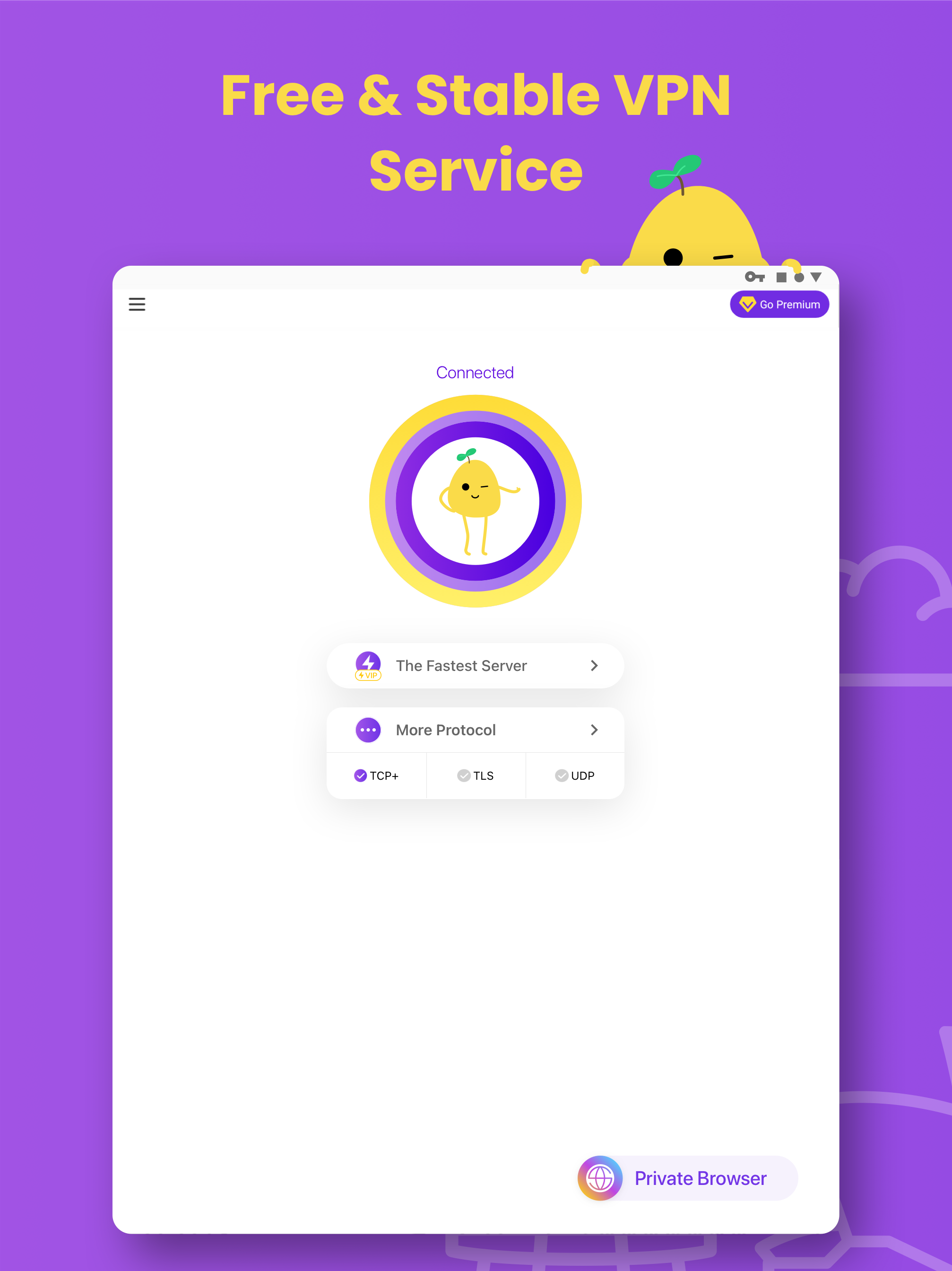 Potato VPN screenshot