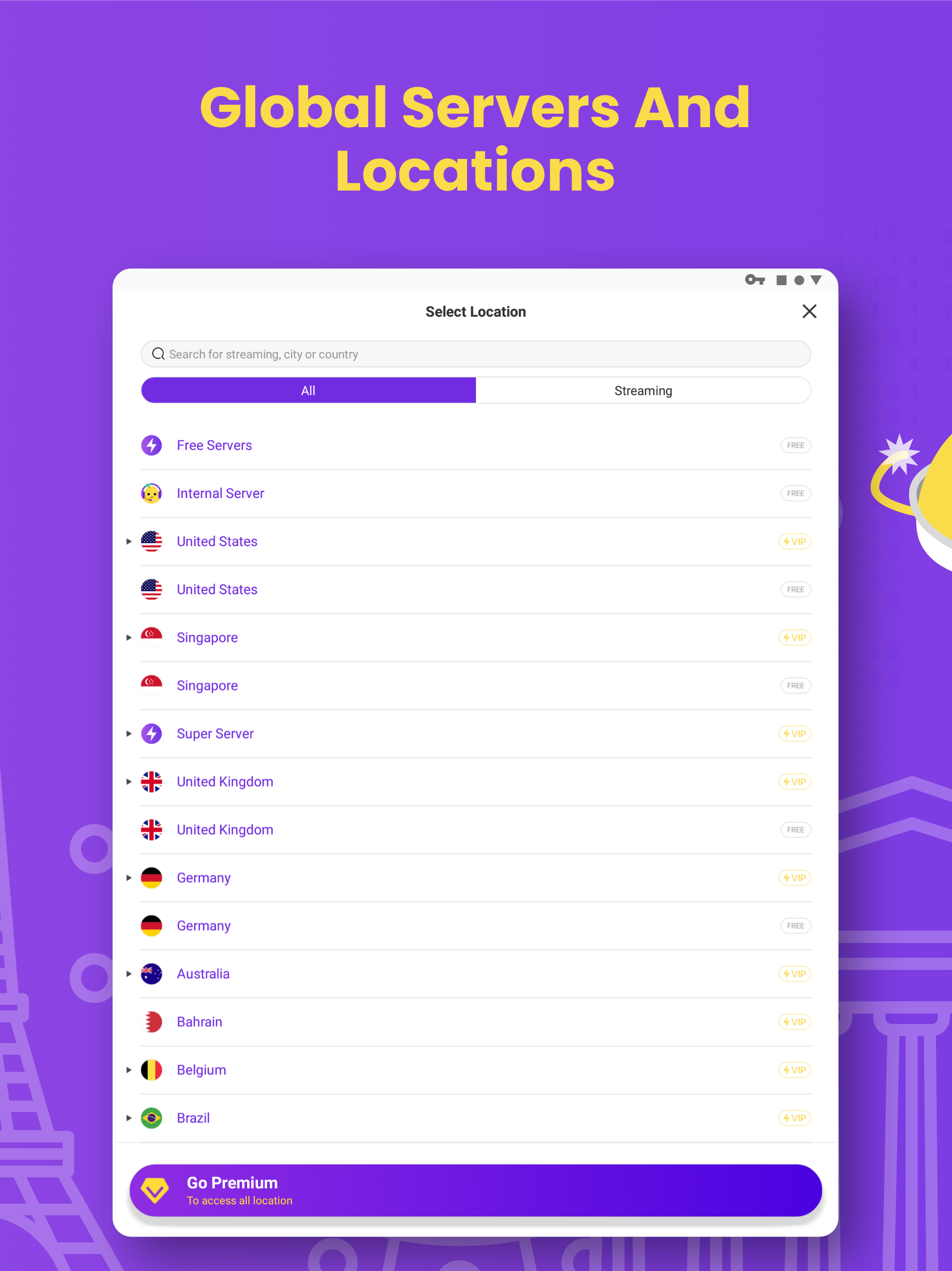 Potato VPN screenshot