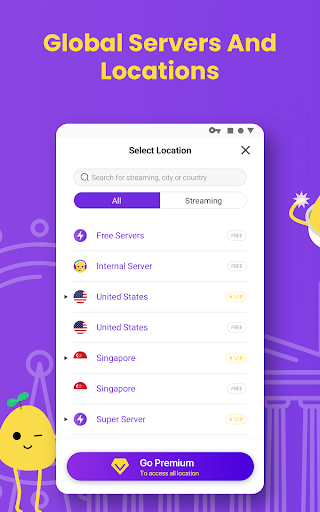 Potato VPN APK screenshot