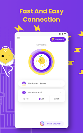 Potato VPN APK screenshot
