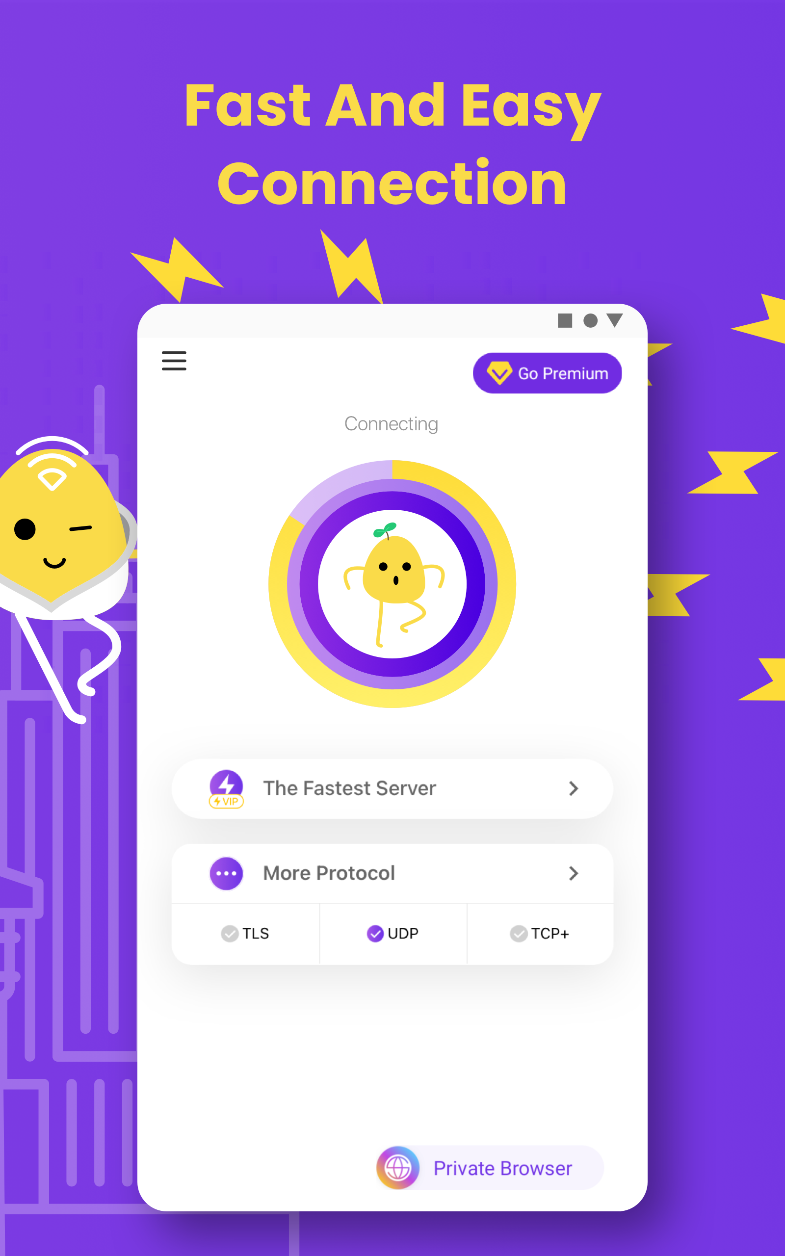 Potato VPN screenshot