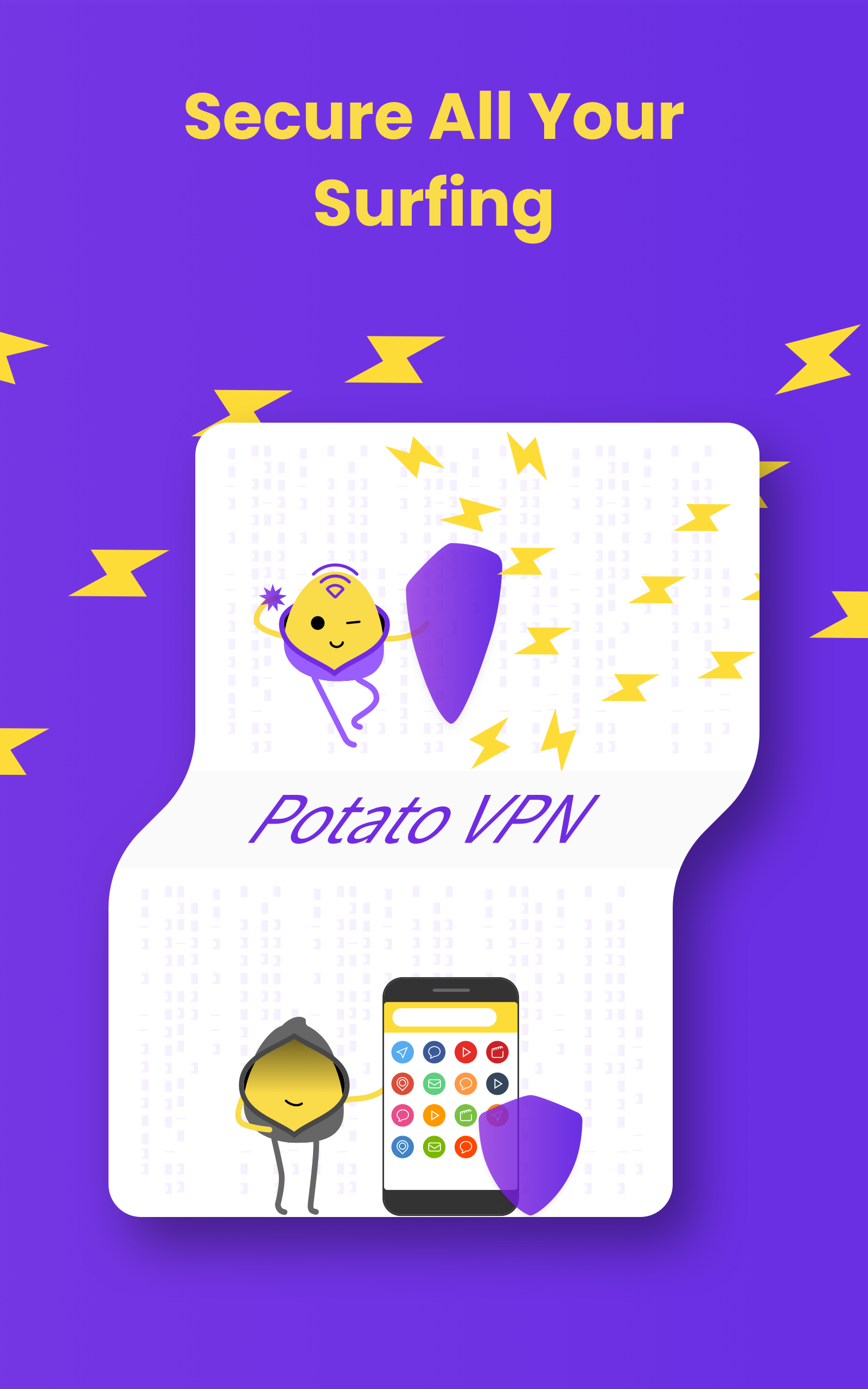 Potato VPN screenshot