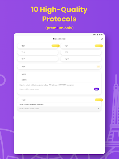 Potato VPN APK screenshot