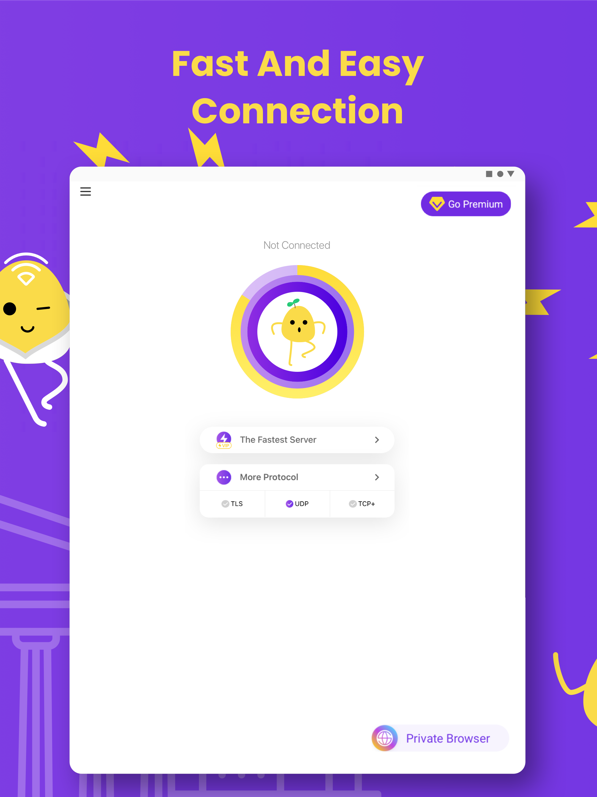 Potato VPN screenshot
