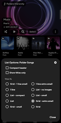 Poweramp APK screenshot