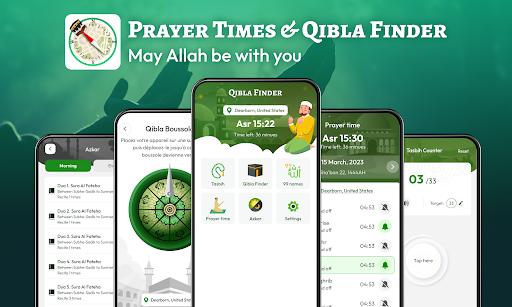 Prayer Times & Qibla Finder APK screenshot