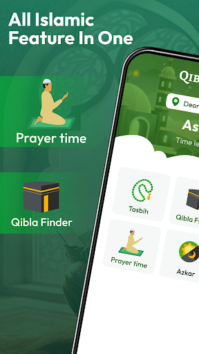 Prayer Times & Qibla Finder APK screenshot