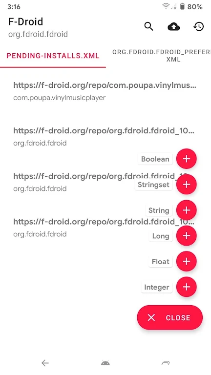 Preference Manager: Addon APK screenshot