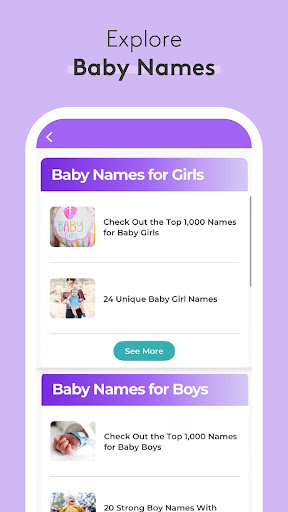 Pregnancy Tracker & Baby App APK screenshot