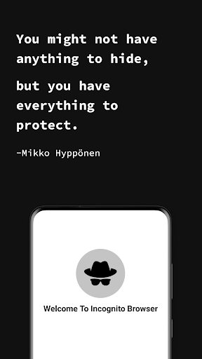 Private Browser APK screenshot
