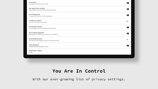 Private Browser APK screenshot