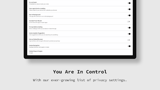 Private Browser APK screenshot