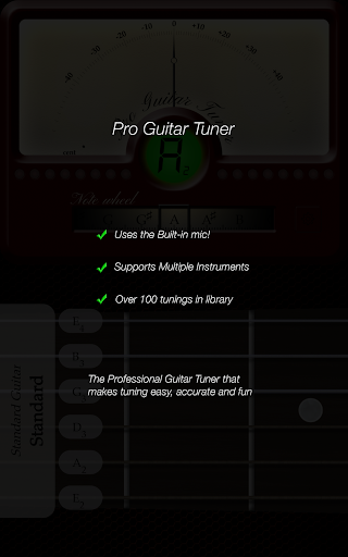 Pro Guitar Tuner APK screenshot