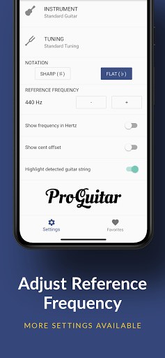 Pro Guitar Tuner APK screenshot