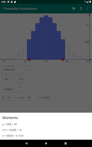 Probability Distributions APK screenshot