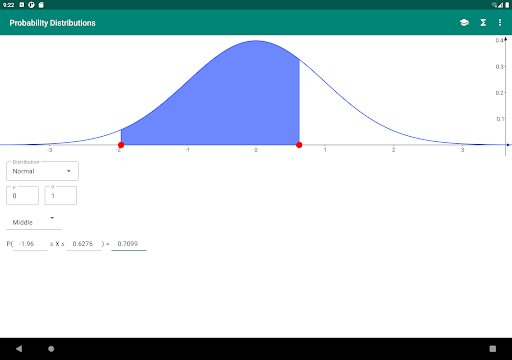 Probability Distributions APK screenshot