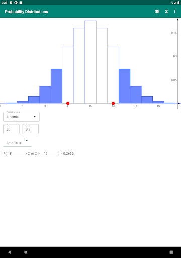 Probability Distributions APK screenshot