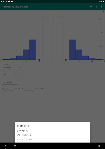 Probability Distributions APK screenshot