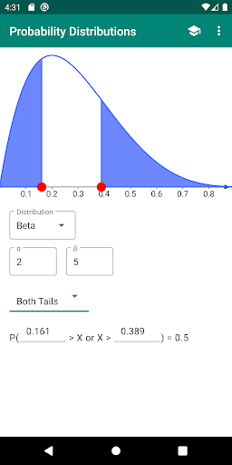 Probability Distributions APK screenshot