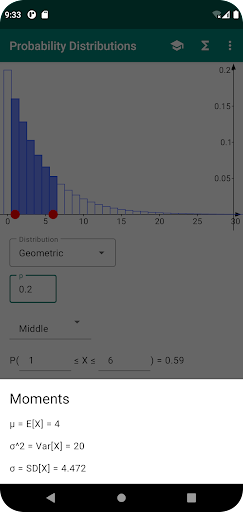 Probability Distributions APK screenshot