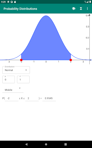 Probability Distributions APK screenshot