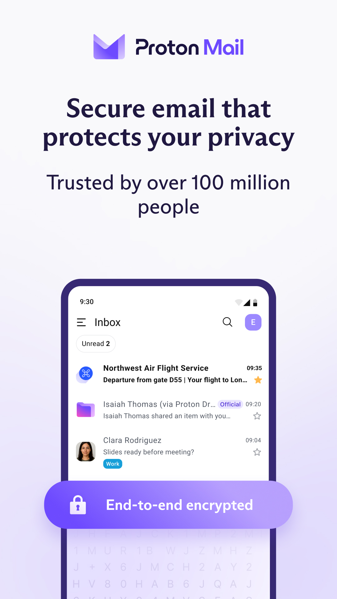 Proton Mail screenshot