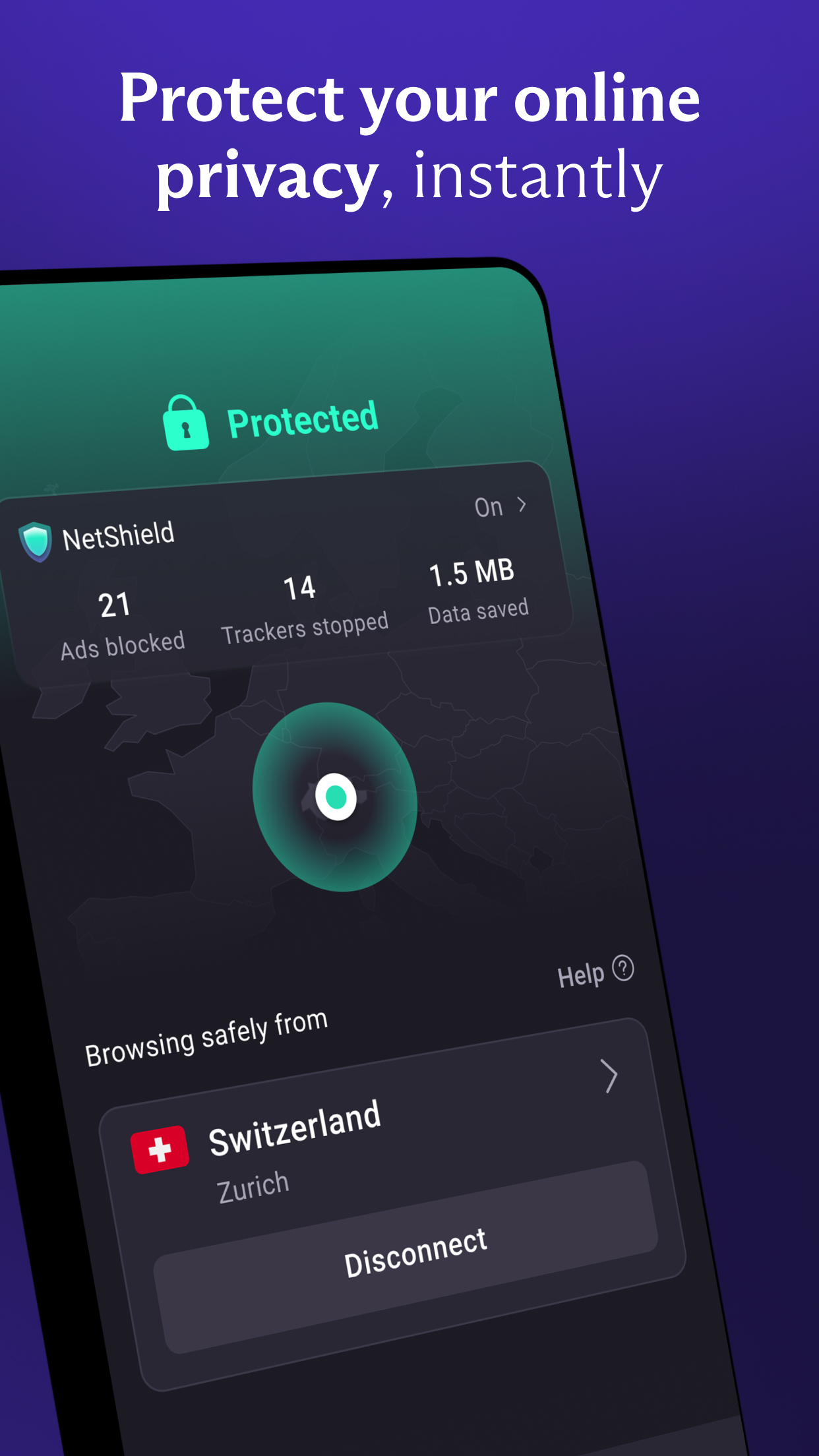Proton VPN screenshot