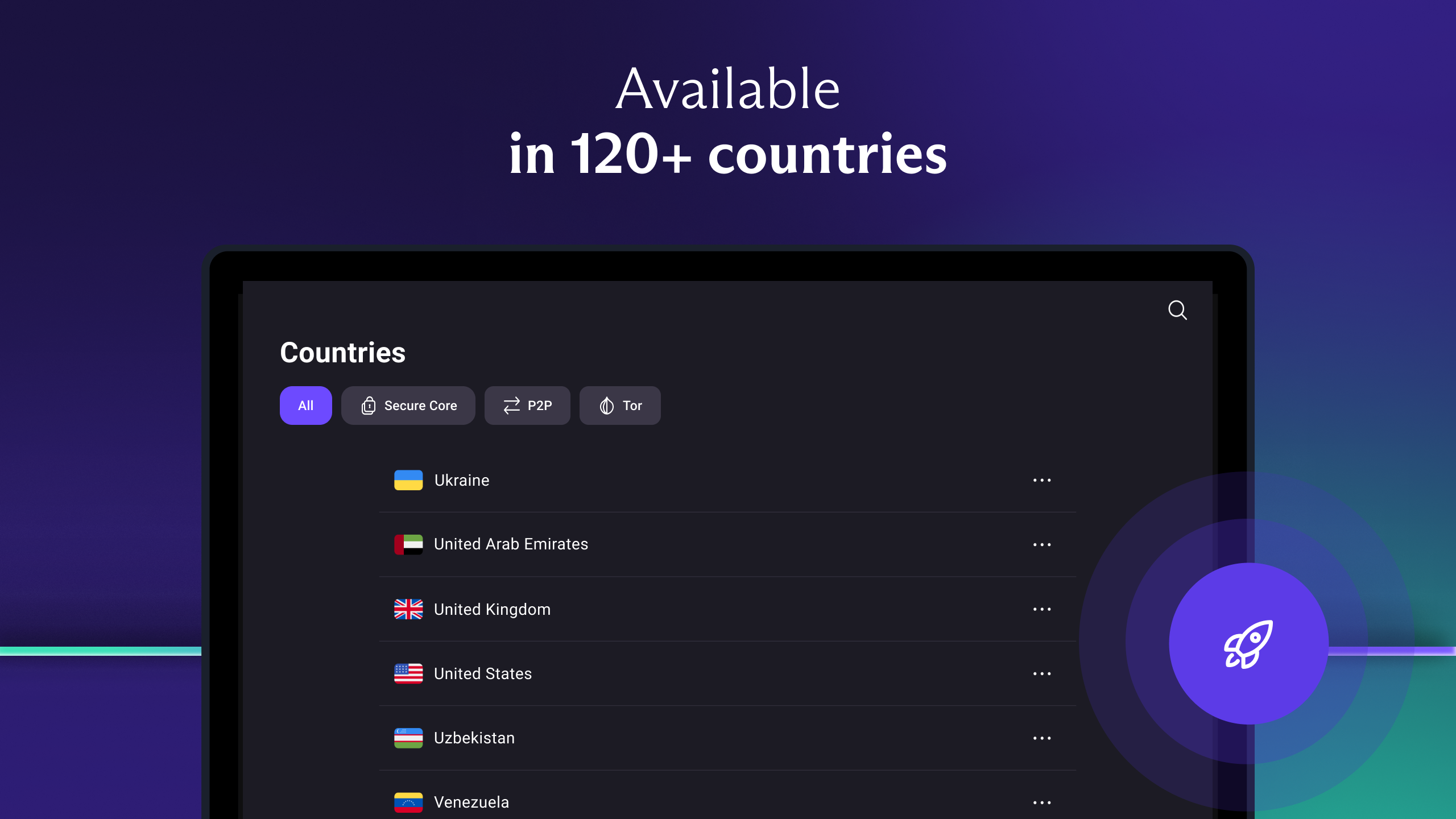 Proton VPN screenshot