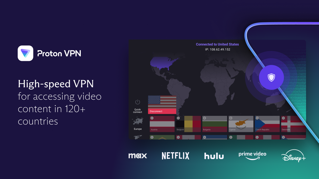 Proton VPN screenshot