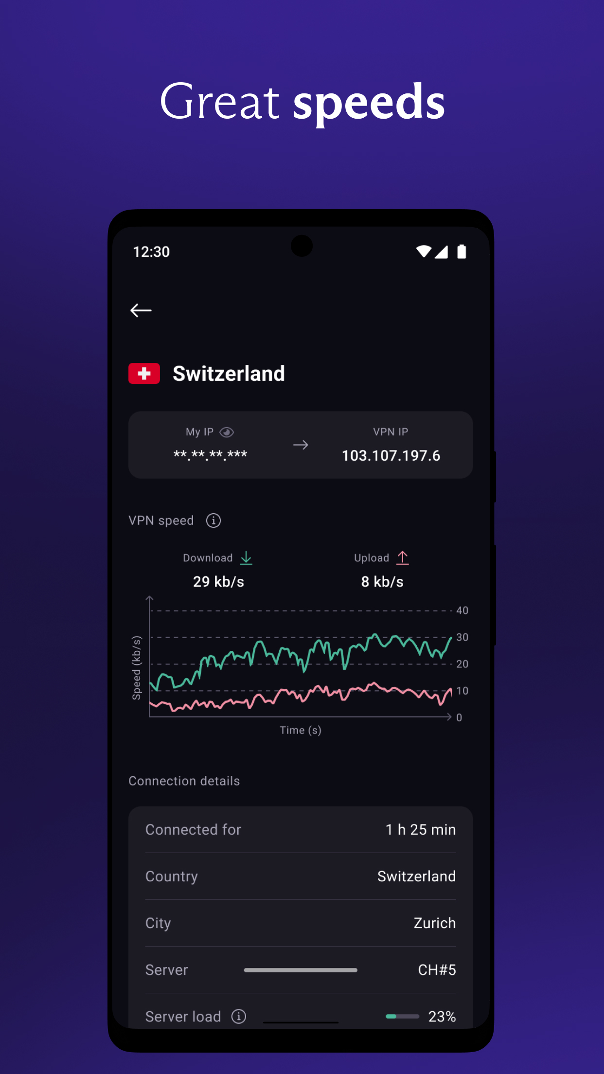 Proton VPN screenshot