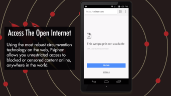 Psiphon screenshot
