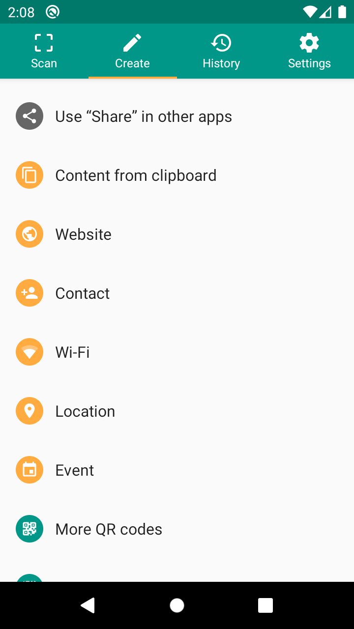 QR & Barcode Reader screenshot