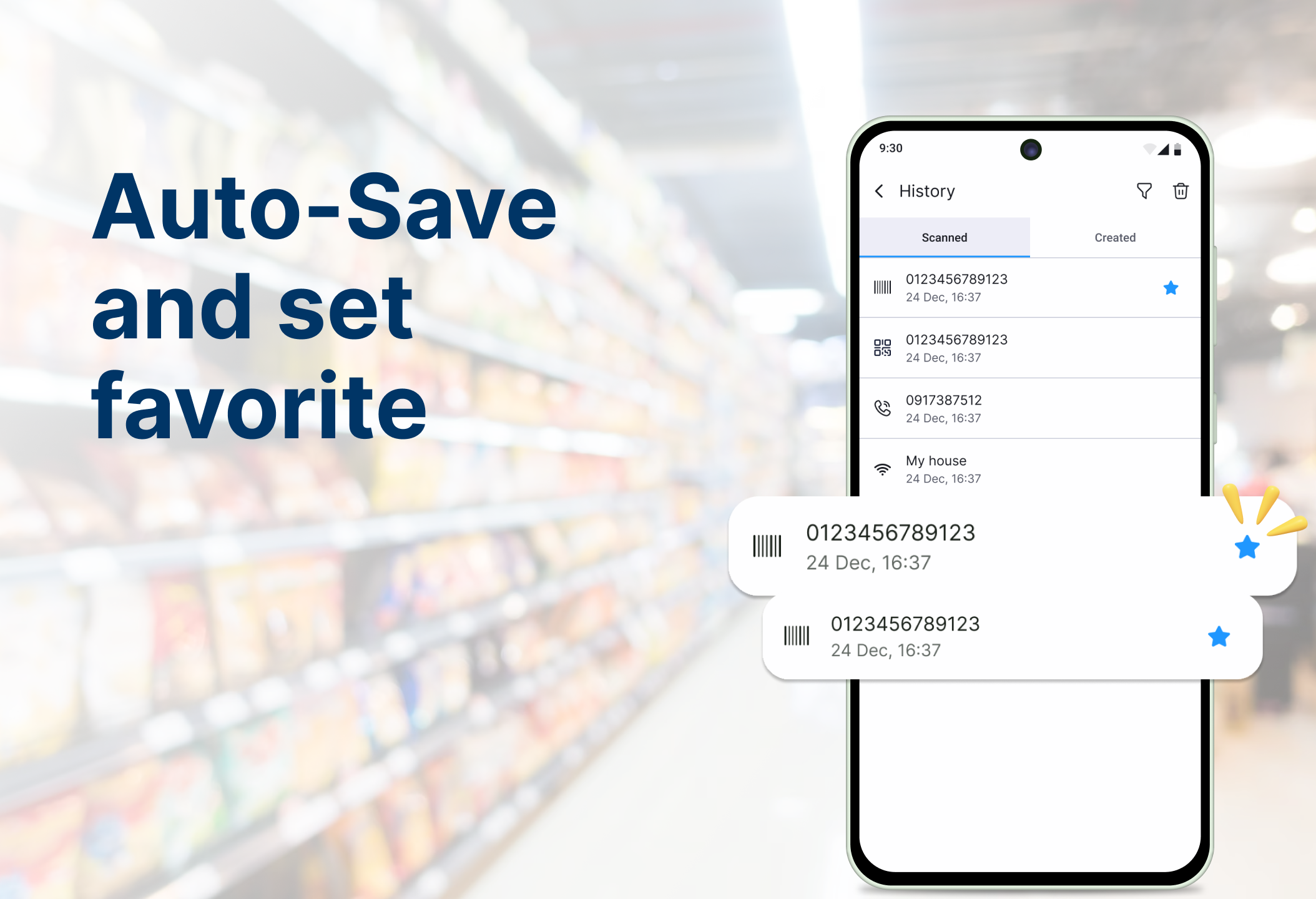 QR Code & Barcode Scanner screenshot