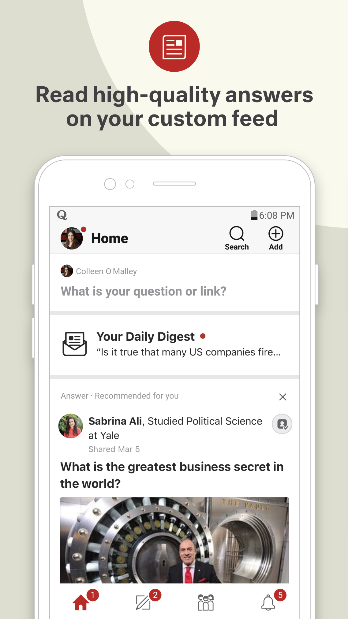 Quora APK screenshot