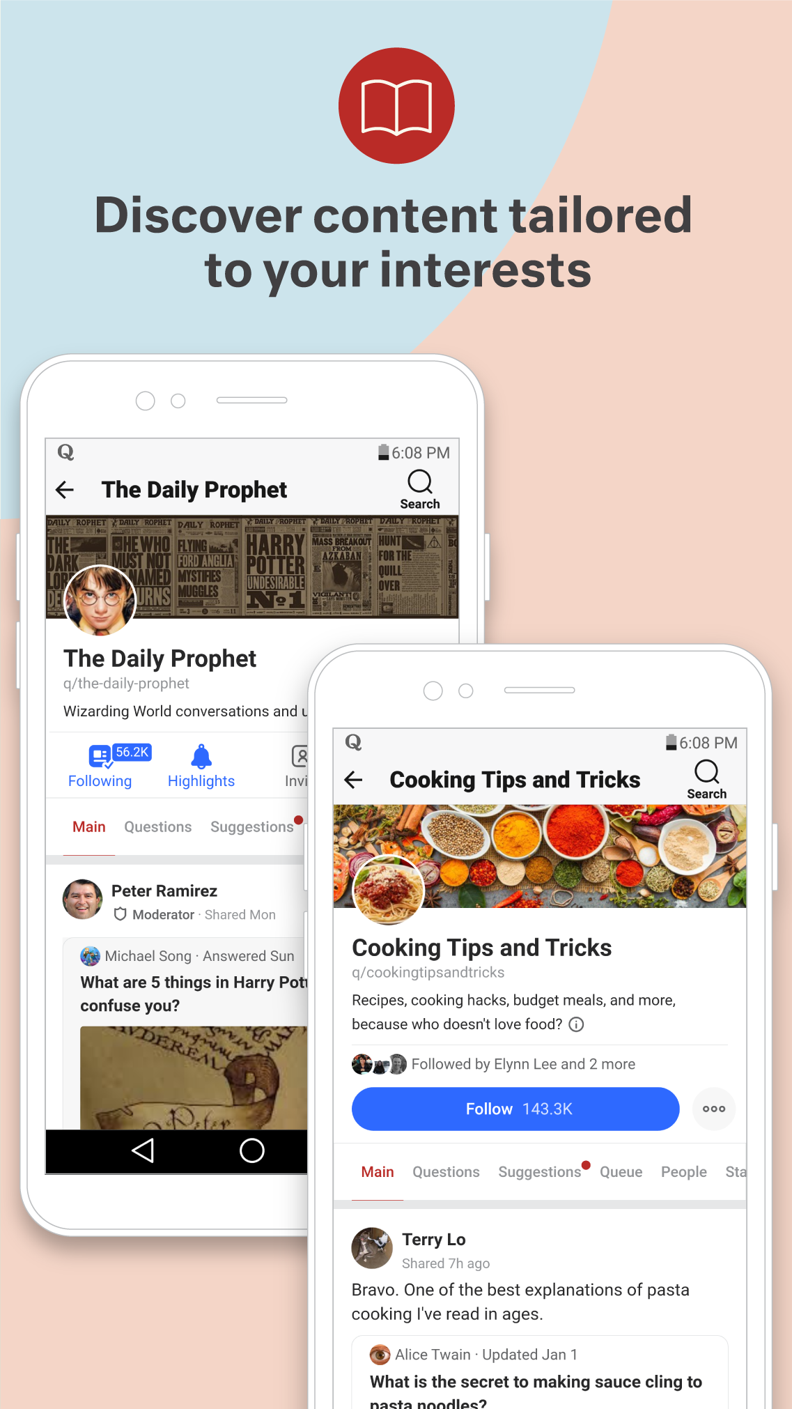 Quora APK screenshot