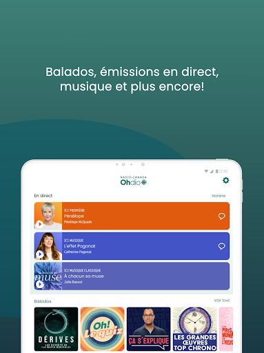 Radio-Canada OHdio APK 6