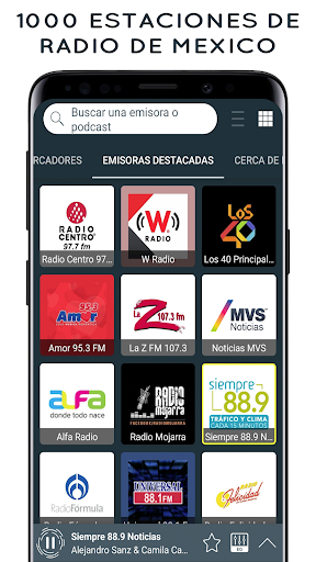 Radio Mexico - online radio APK screenshot