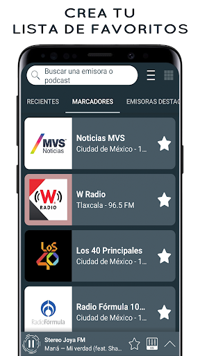 Radio Mexico - online radio APK screenshot