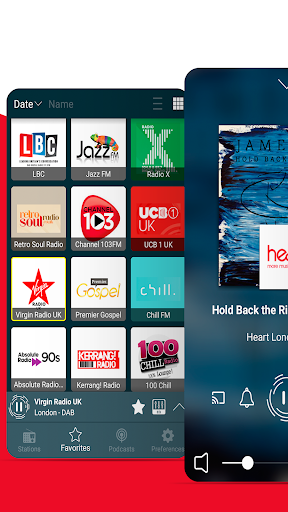 Radio UK - Online Radio player APK screenshot