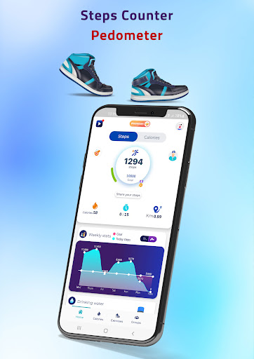 Rashaqa: Steps,Calorie counter APK screenshot