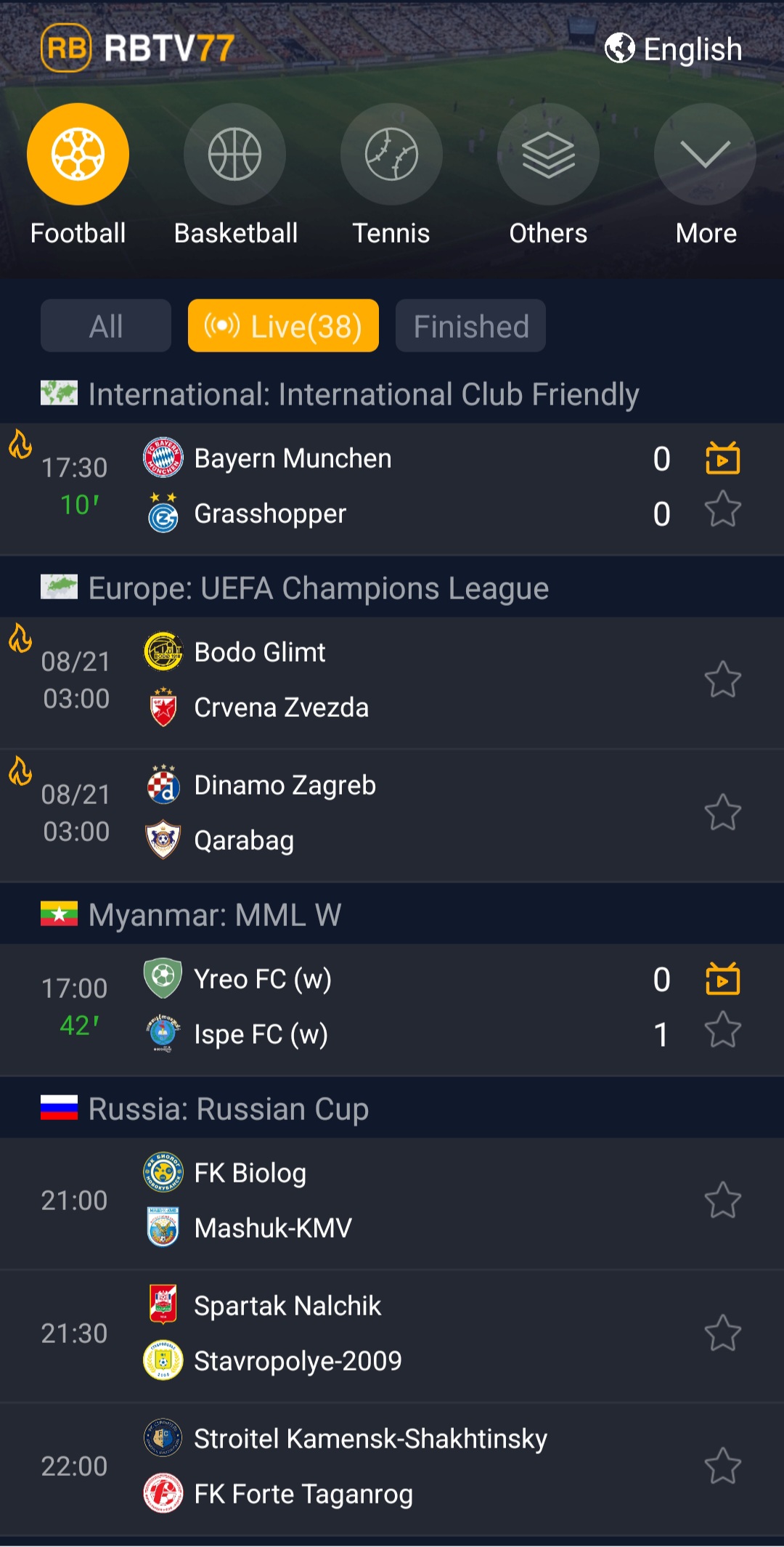 RBTV77 APK screenshot