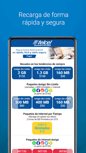 Recarga Saldo Telcel APK screenshot