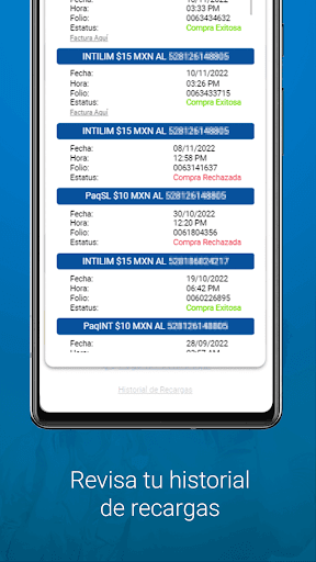Recarga Saldo Telcel APK screenshot