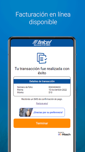 Recarga Saldo Telcel APK screenshot