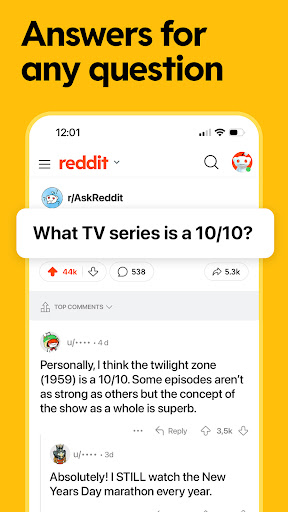 Reddit APK screenshot